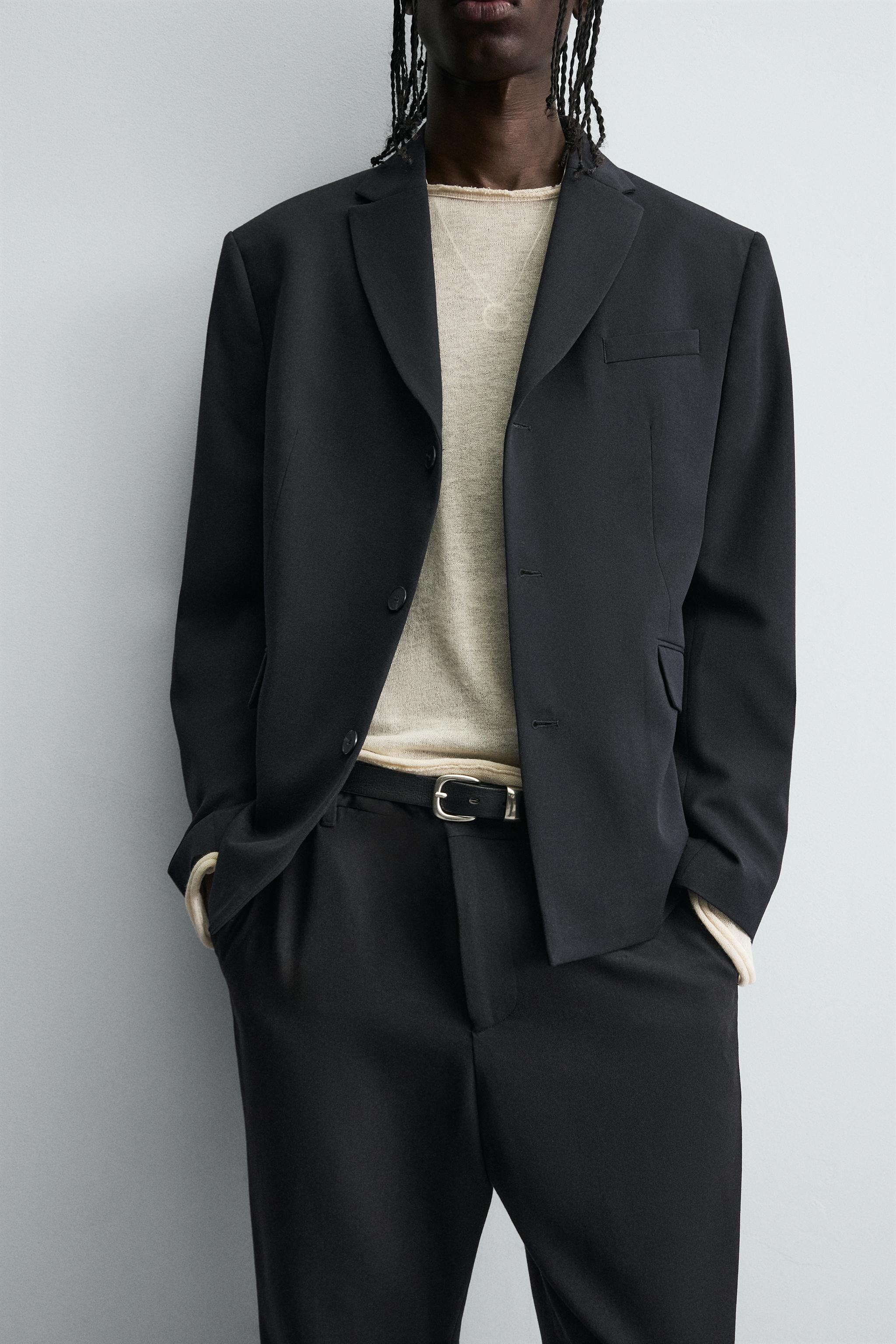 WOOL SUIT BLAZER